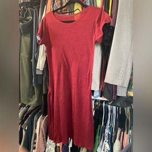 Medium Soft Stretchable Top/dress with slits on sides. Lightweight.